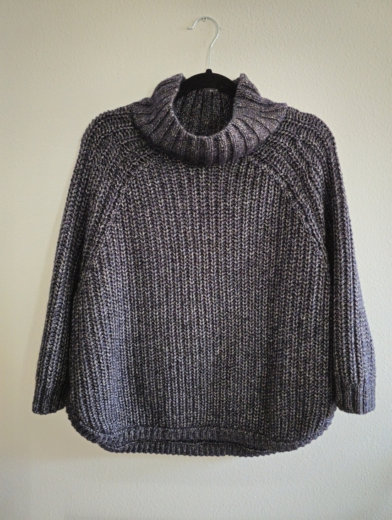 Victoria's Secret Sweaters - Victoria's Secret Charcoal Marled Turtleneck Sweater.